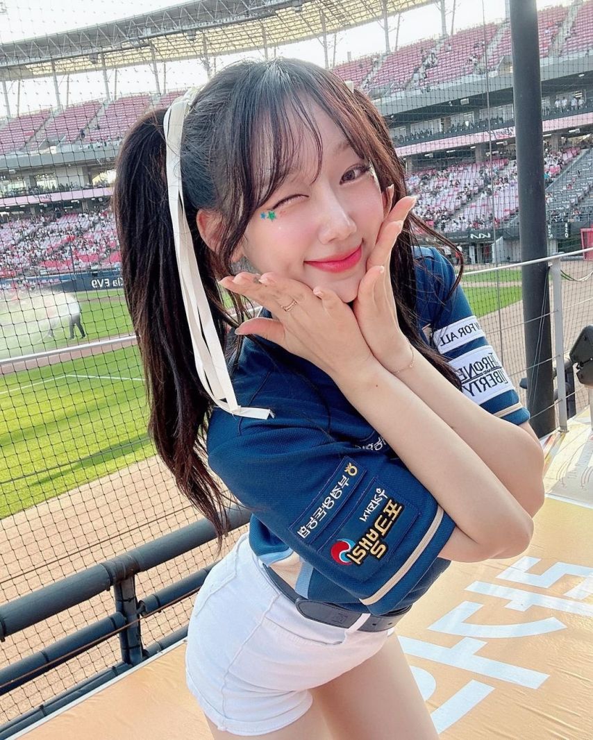 치어리더 허수미