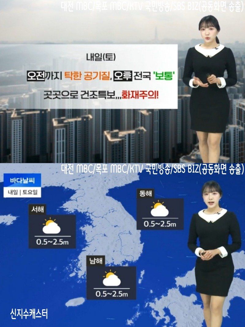 신지수 기상캐스터
