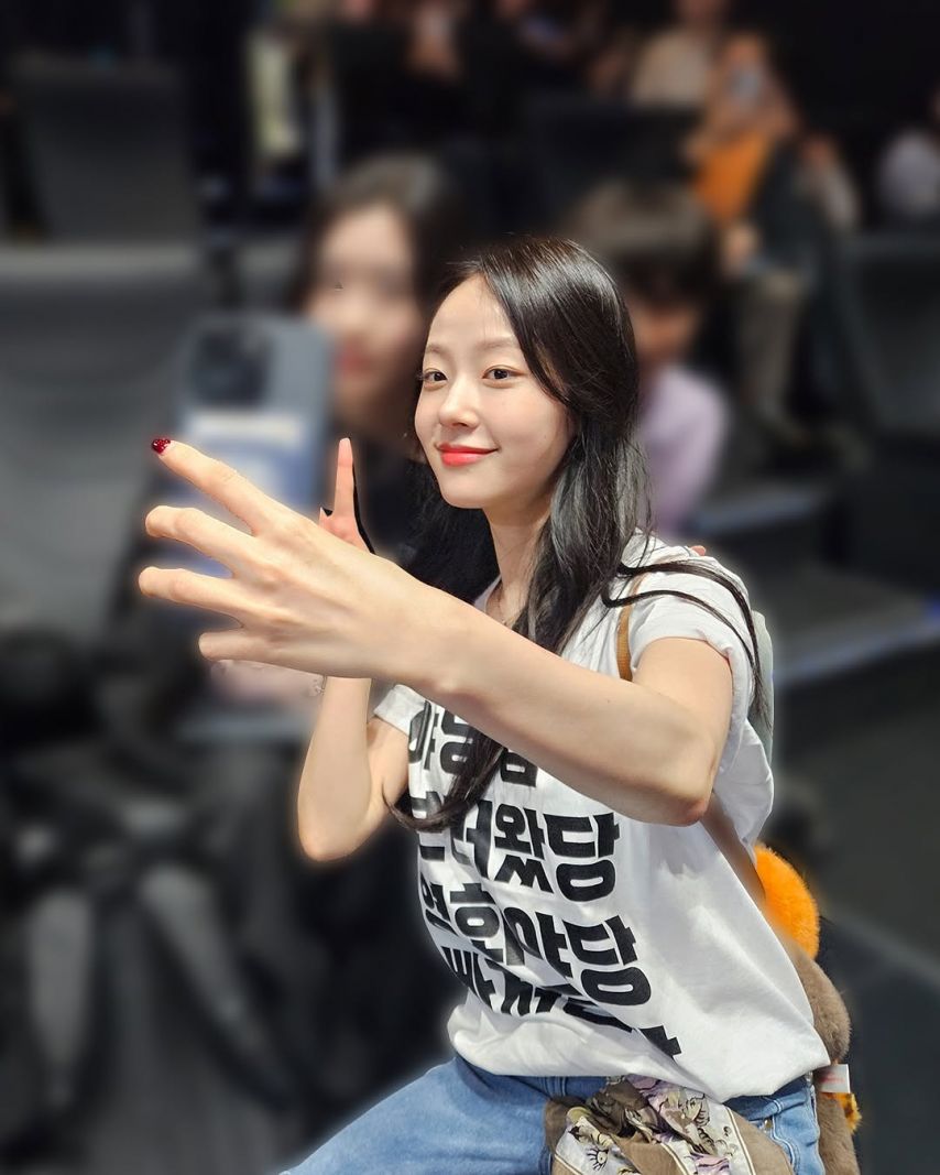 채원빈 ig 야당 무대인사 야당 100만 관객돌파