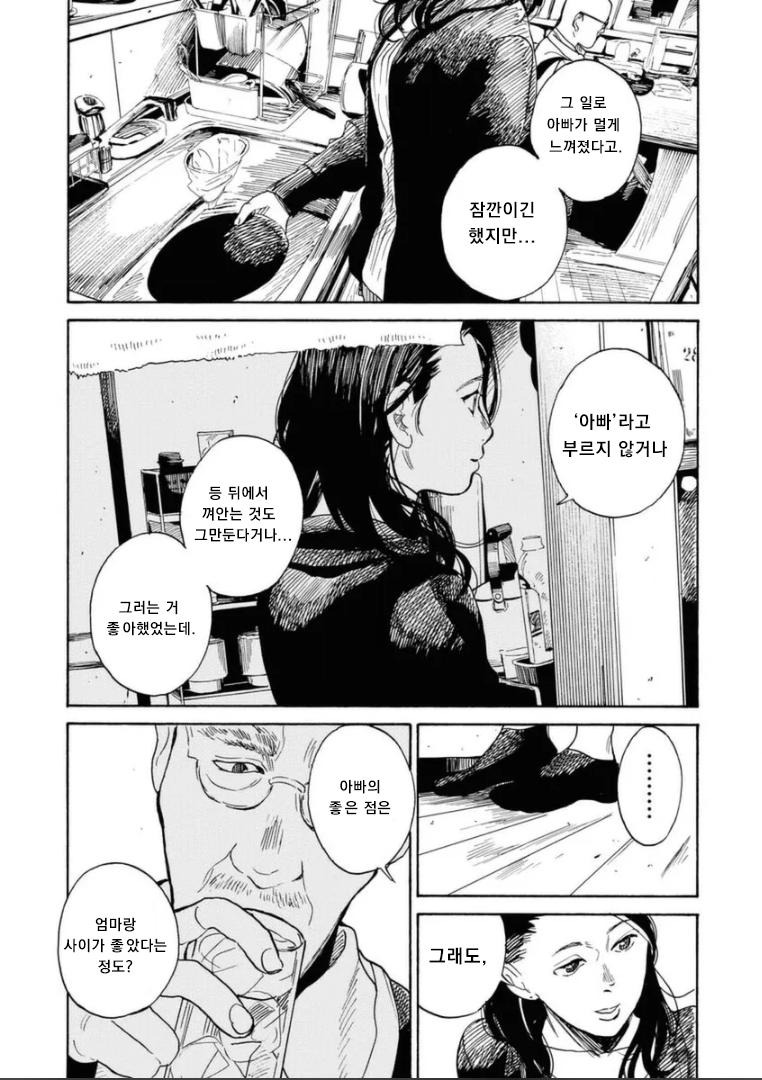 연락도 없이 찾아온 아빠.manhwa