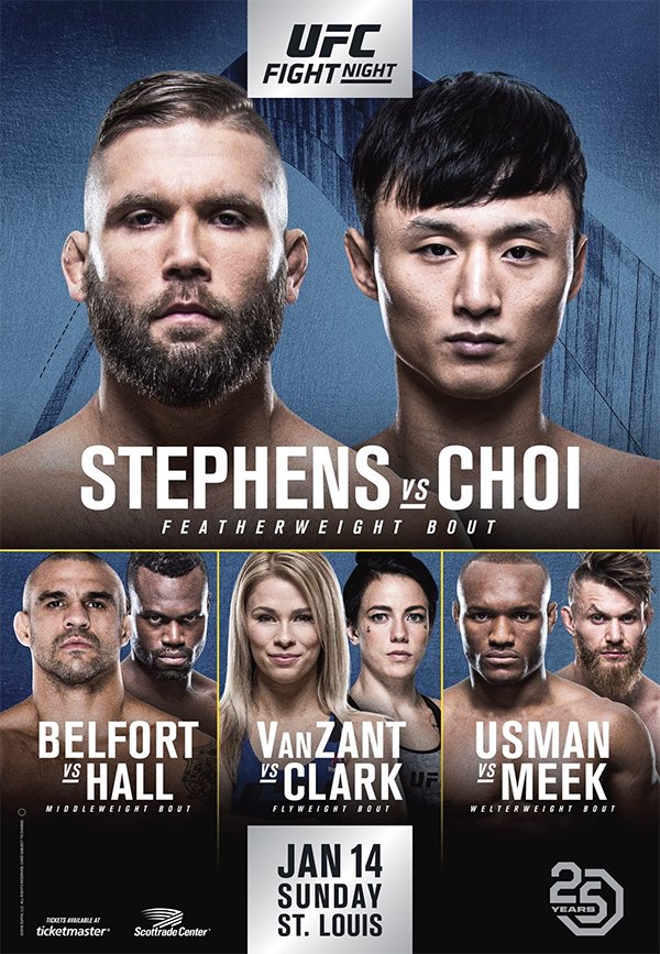 UFC 메인 포스터를 장식했던 한국 격투기 선수들..