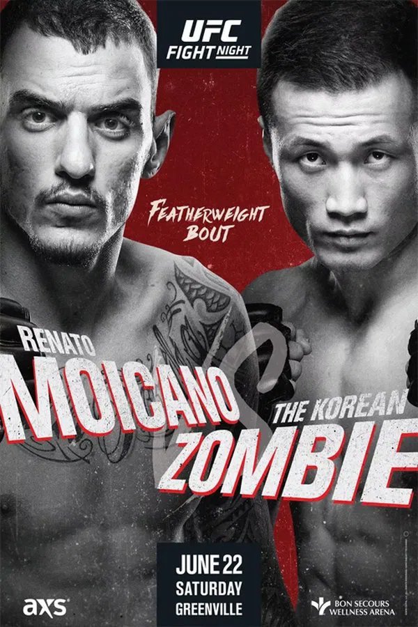 UFC 메인 포스터를 장식했던 한국 격투기 선수들..