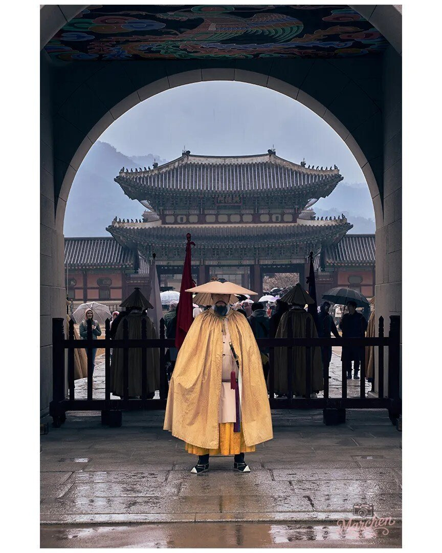 경복궁에서 외국인들 동양뽕 풀 충전 해주는 것