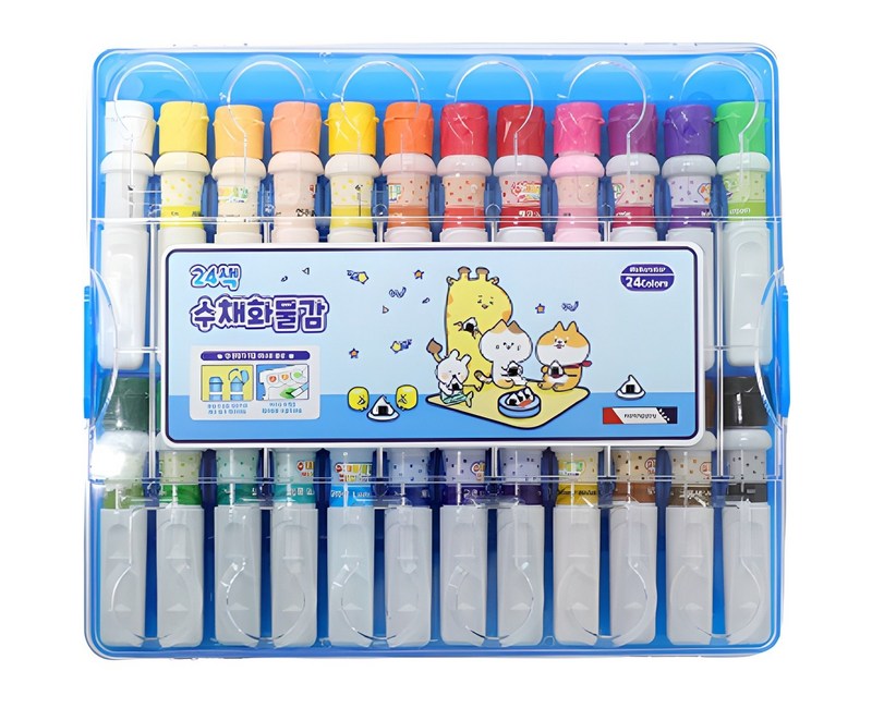 모닝글로리 수채화물감 블루, 237g, 24색