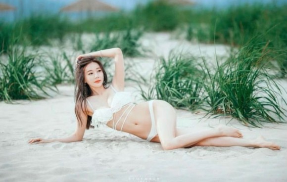 레이싱모델 한지은