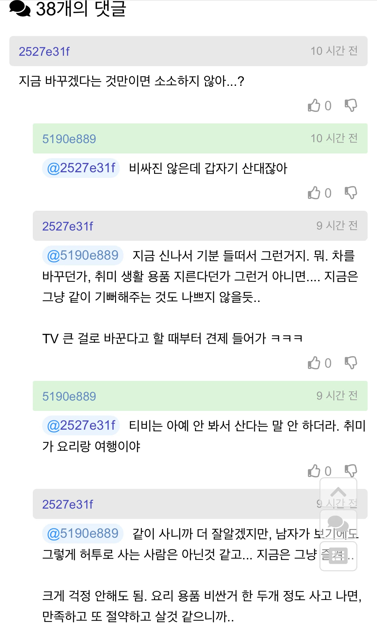 남편이 너무 철없어서 고민인 개붕이