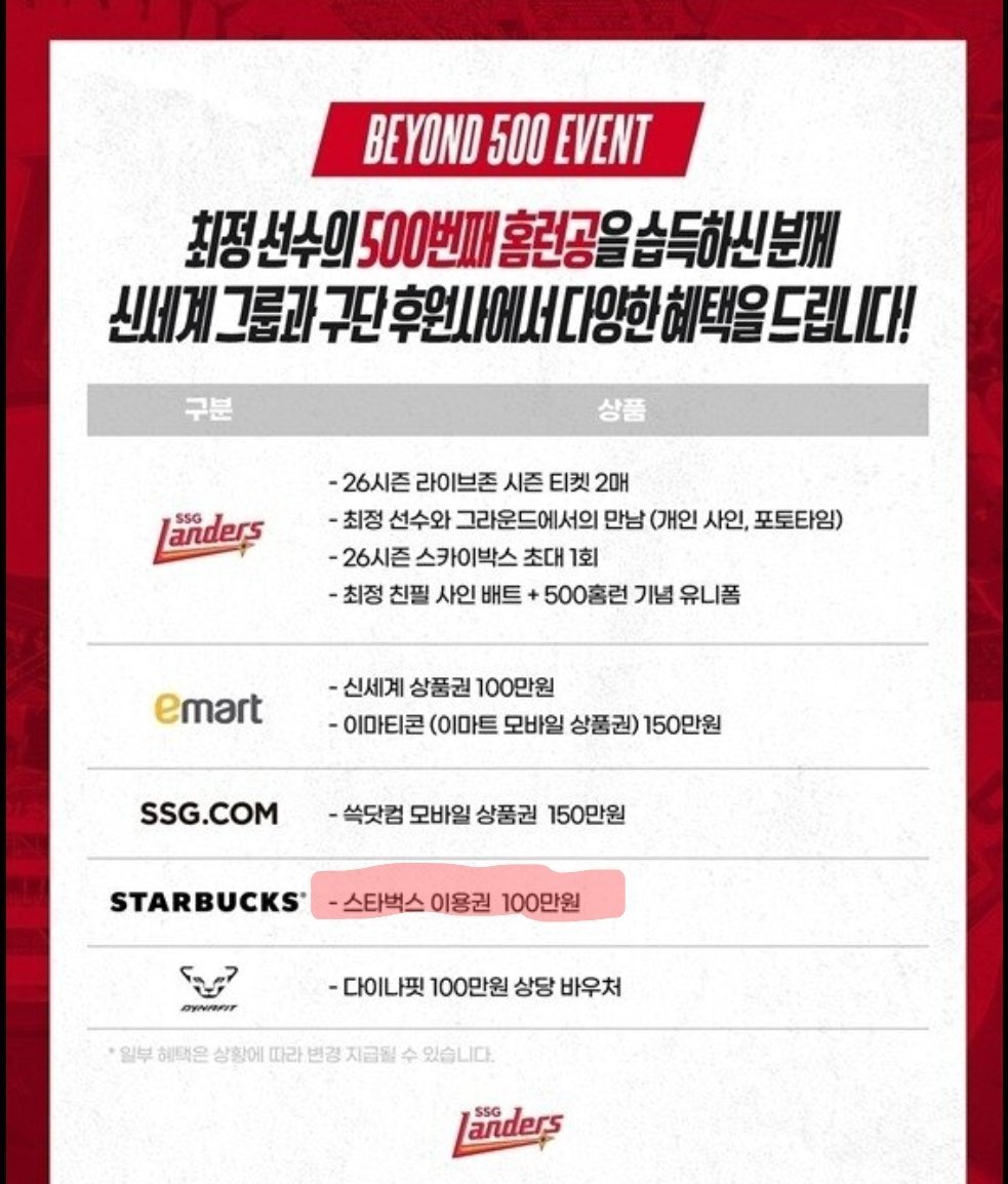홈런볼 주고 스타벅스 1년권 받았던 사람..