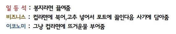 대한항공 비즈니스석 라면