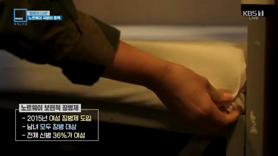 노르웨이 남녀 혼숙 생활관 ㄷㄷㄷ