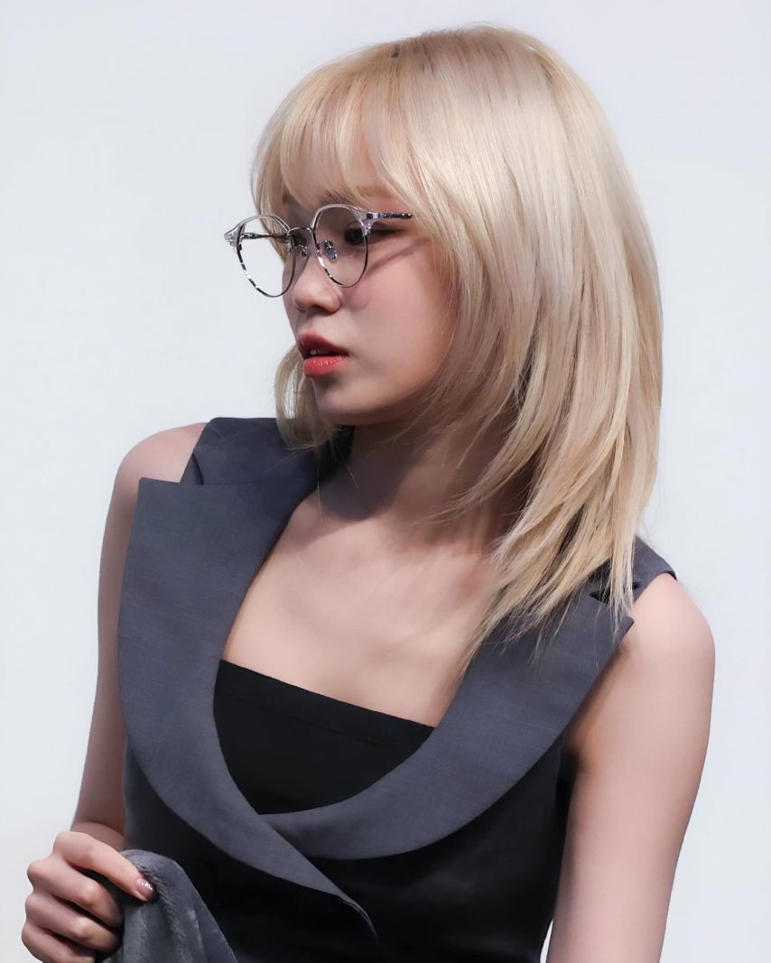 [르세라핌] 킹받는 안경 쓴 김채원