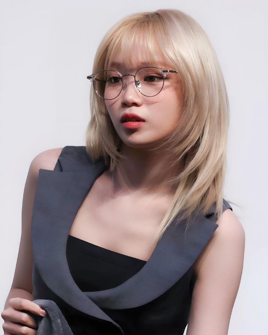 [르세라핌] 킹받는 안경 쓴 김채원