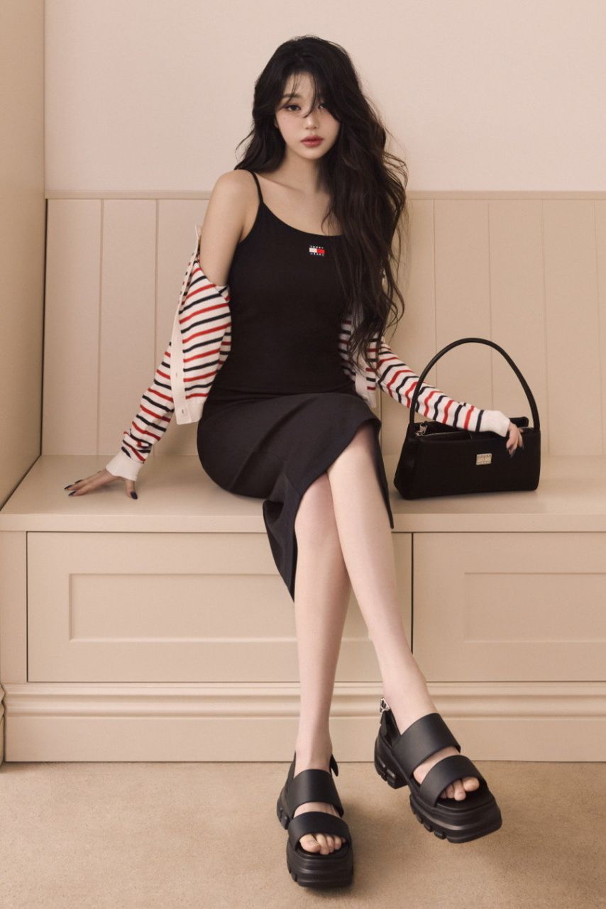 아이브 장원영, 타미진스 2025 여름 캠페인
