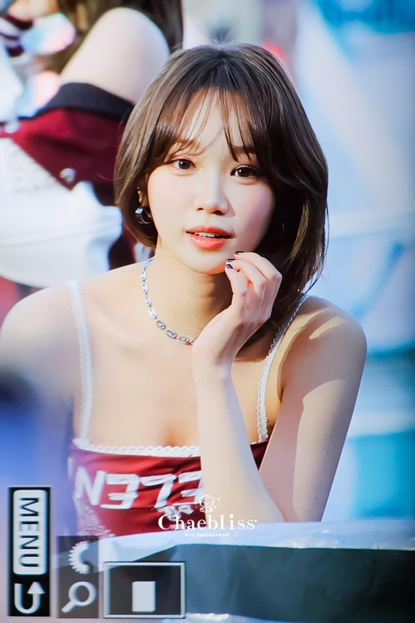 오늘자 고려대 축제 르세라핌 김채원 카즈하 사쿠라 홍은채