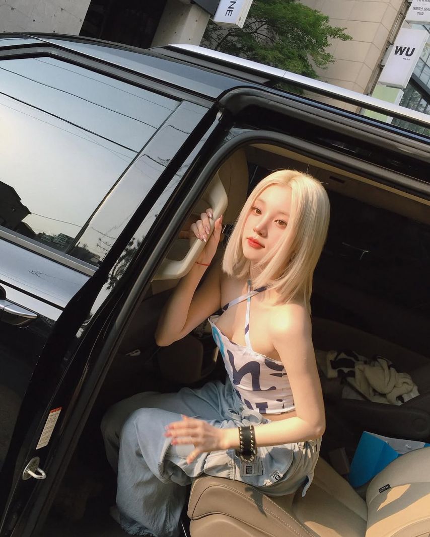 아이들 우기 SNS