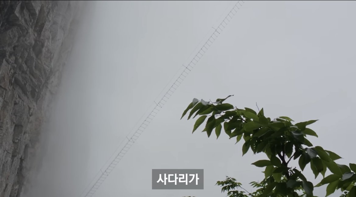 중국 장가계 1500m 하늘사다리 체험해본 유튜버