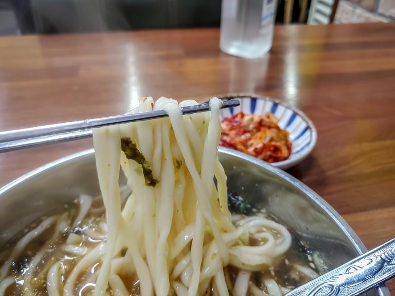 3천원짜리 칼국수