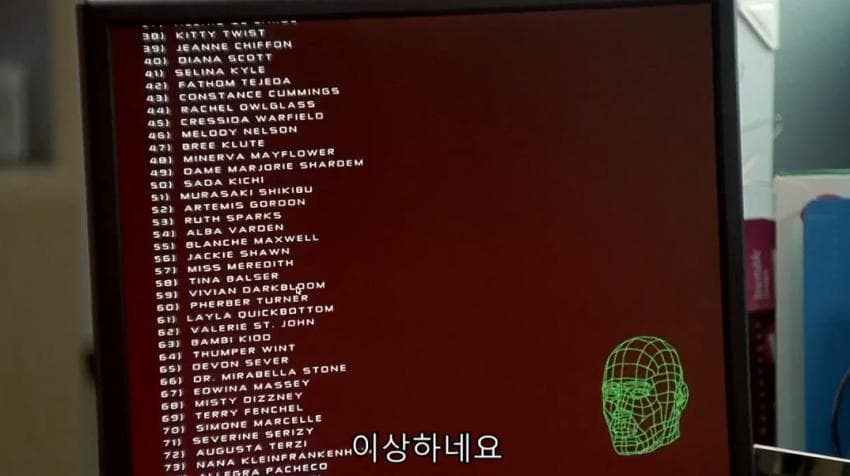 앞으로 섹스하게 될 여자 리스트를 갖게 된 주인공