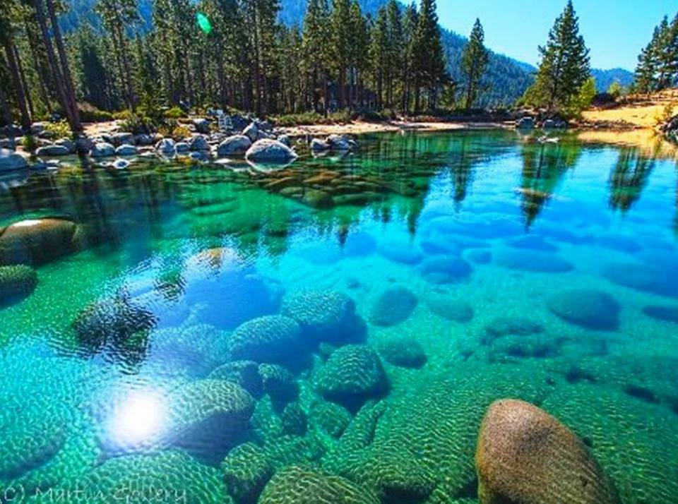 물이 너무 맑아서 위험하다는 미국의 플렛헤드 호수