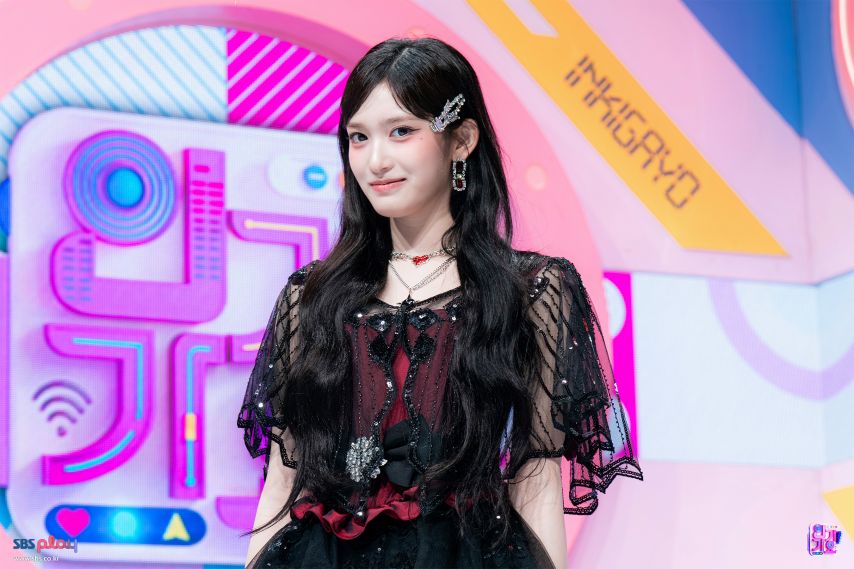 아이브 이서 인기가요 현장포토