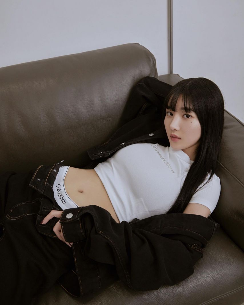 이제는 슬립이 잘 어울리는 권은비