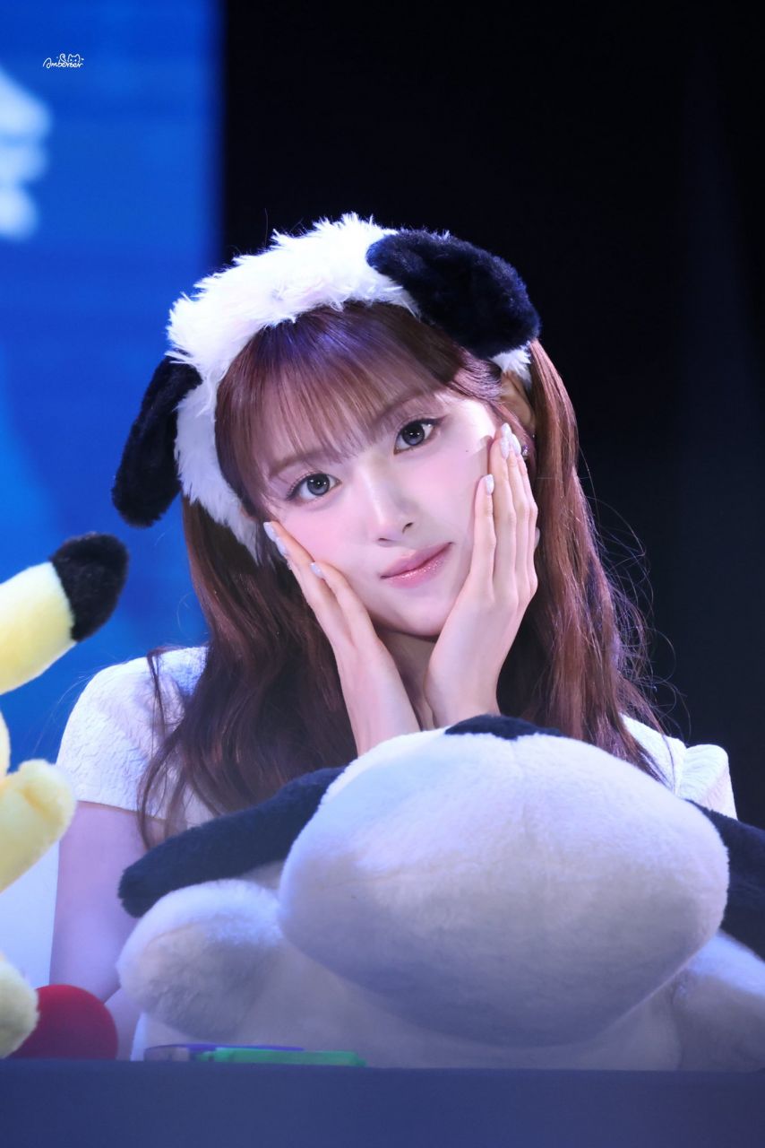 엔믹스 지우 샹하이 팬싸