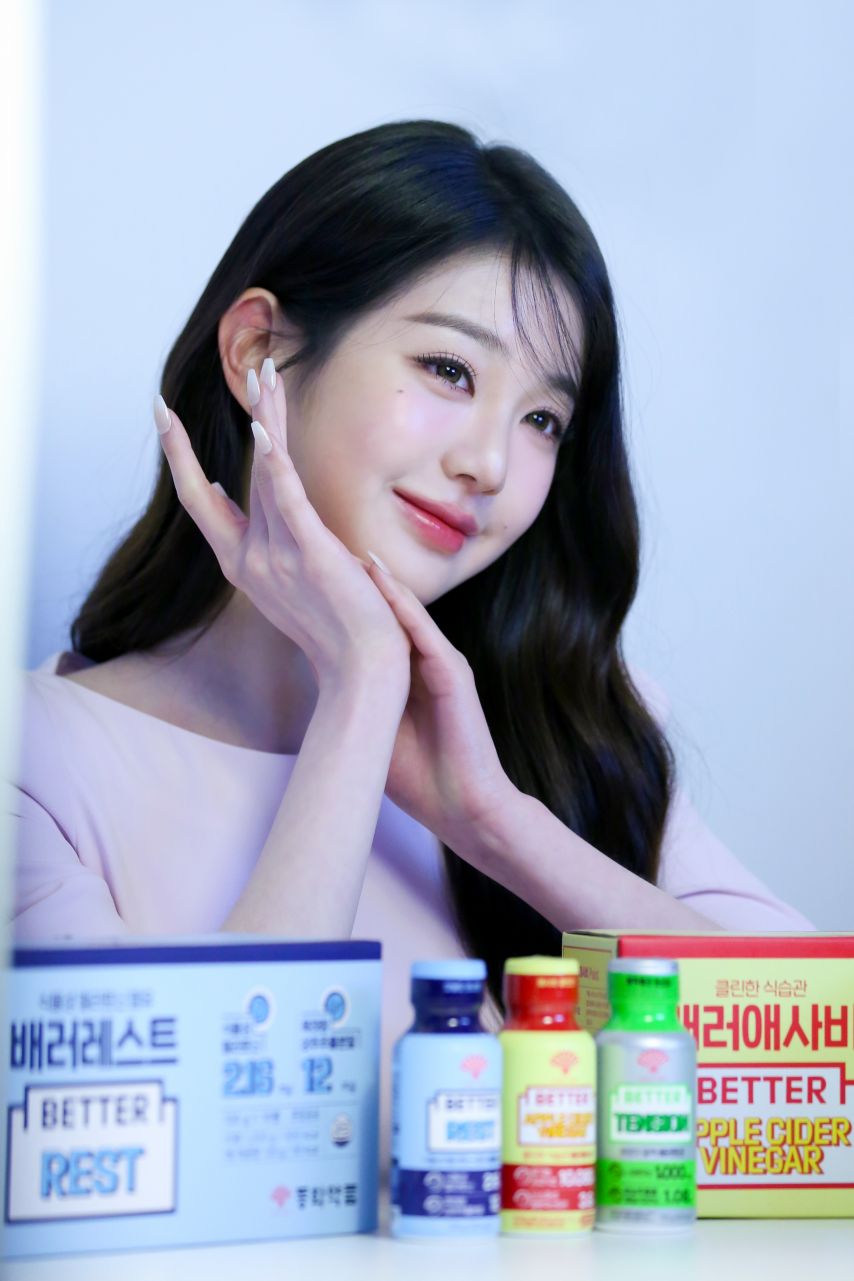 아이브 장원영 X ‘배러’ 광고 촬영 현장 비하인드