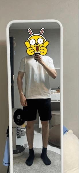 디씨 무신사 머슬핏 후기 모음