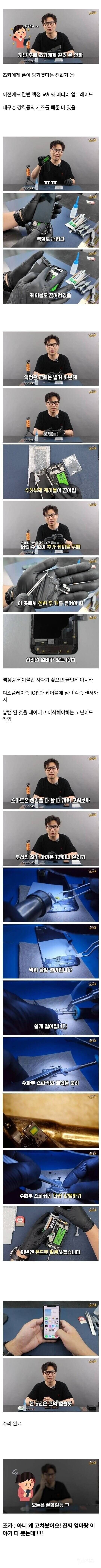 또 다시 수명 연장 당한 조카의 아이폰 [레벨:34]지성팍