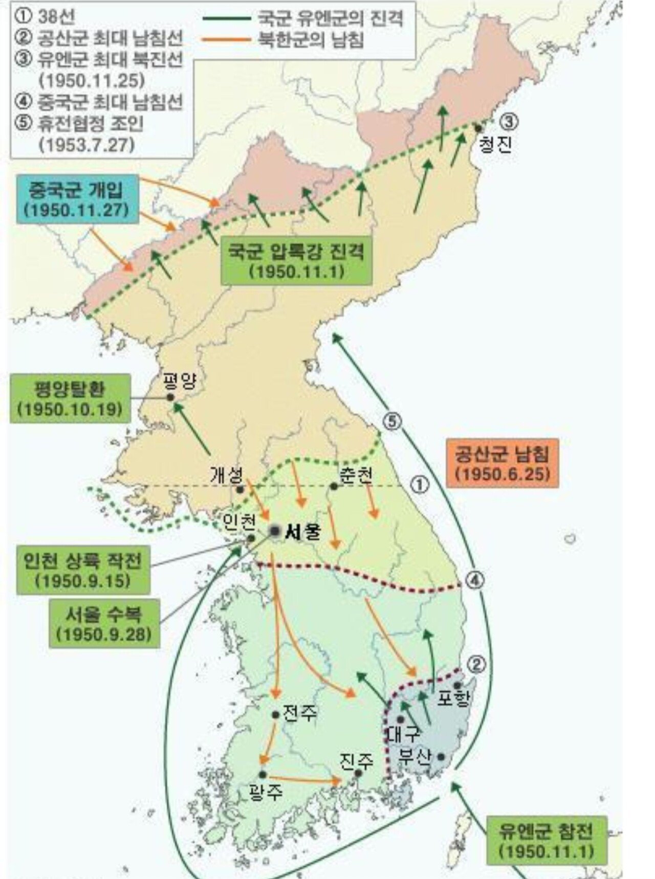 한반도 자유통일될뻔한 순간