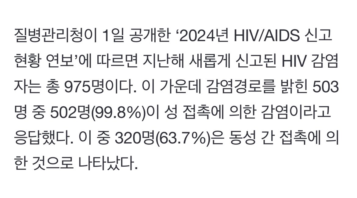 HIV 감염자 99.8% 원인 밝혀졌다