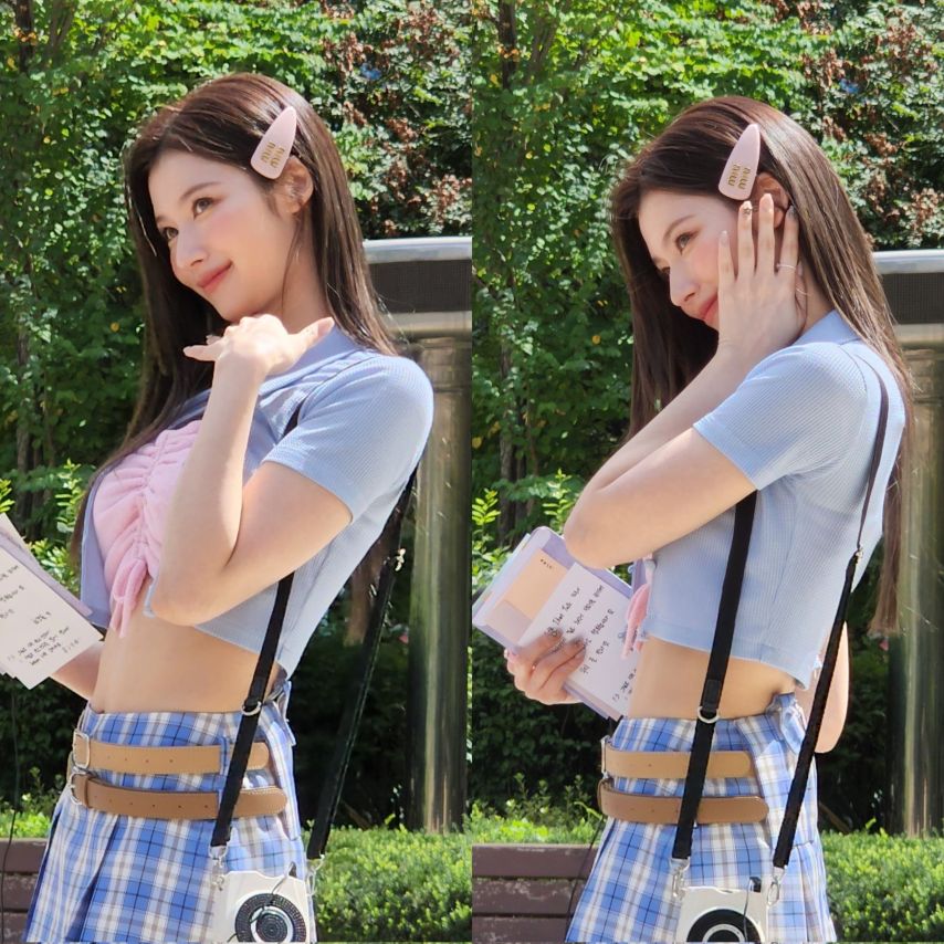 러블리한 청량미모 트와이스 사나