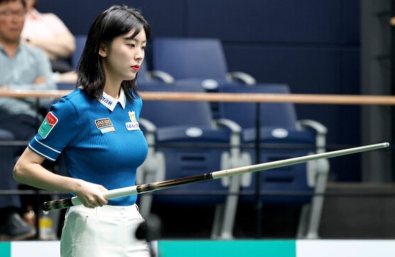 수학 강사 출신 여자당구선수들