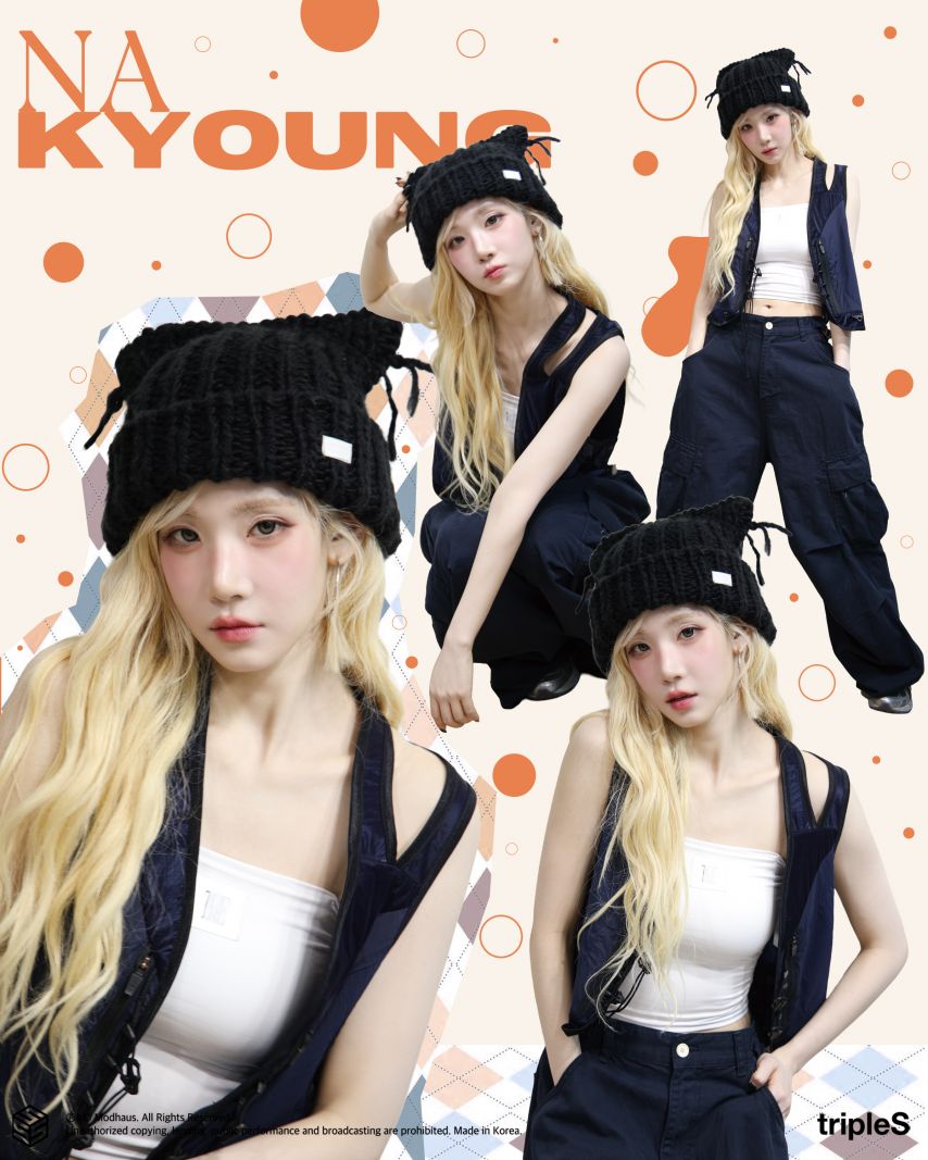 [tripleS] 깨어 음악방송 2주차 나경,카에데의 LOOKBOOK