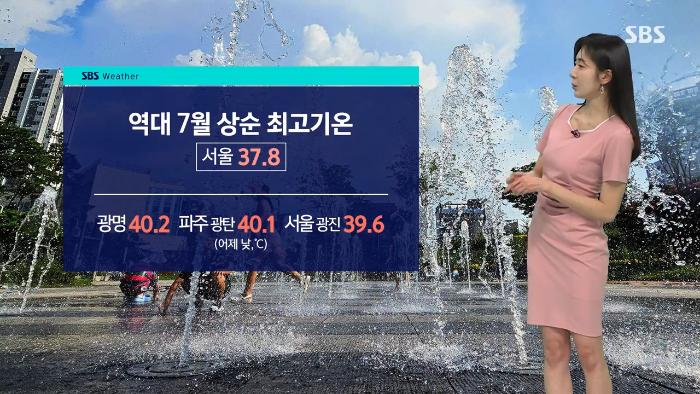 [날씨] '7월 초' 펄펄 끓는다…불볕더위 계속