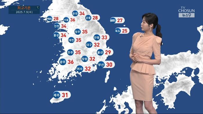 [날씨] '7월 초' 펄펄 끓는다…불볕더위 계속