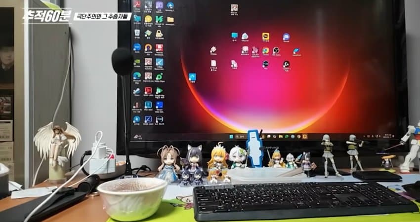 미군,CIA소속이라는 한 남자. 한국의 캡틴아메리카