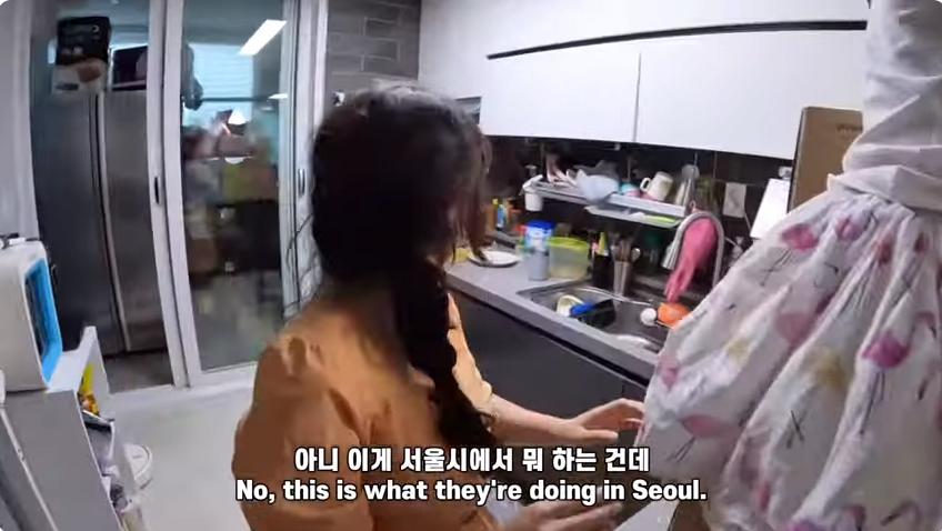 애국자집안에 1년동안 식재료 보내는 서울시