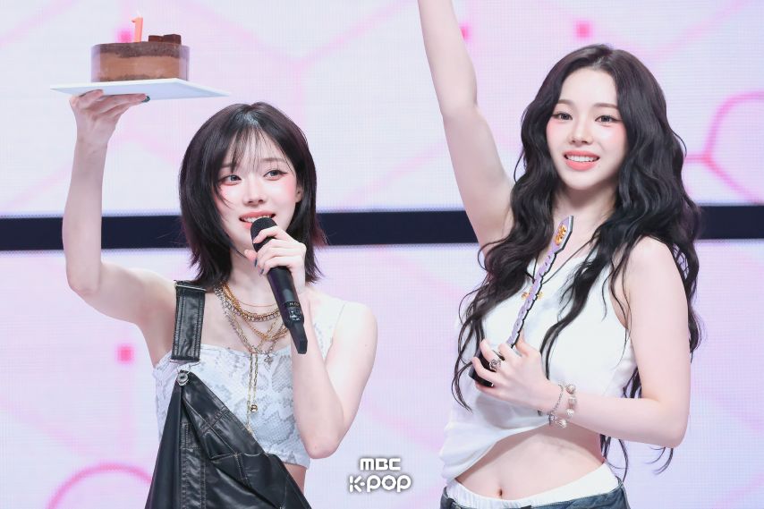 에스파 음악중심 1위 현장포토