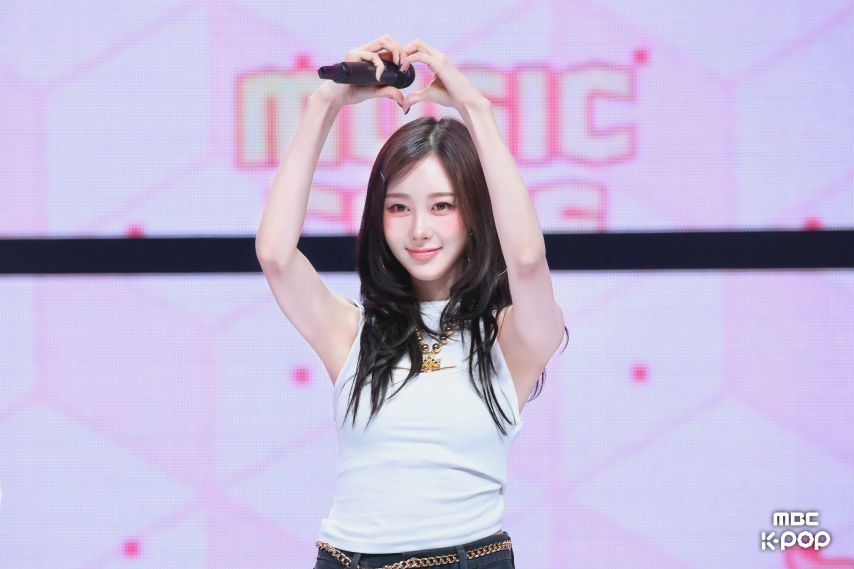 에스파 음악중심 1위 현장포토