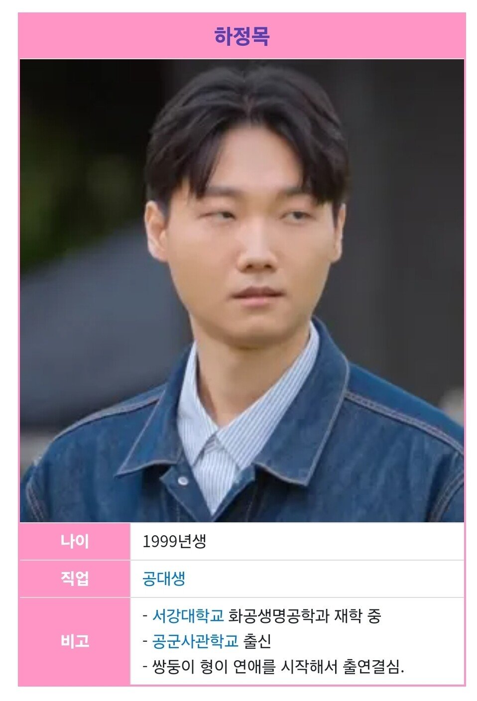 모태솔로지만 연애는 하고 싶어 출연자들...