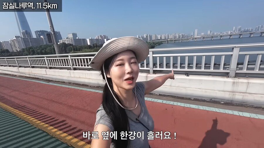 한여름 땡볕에 걸어서 2호선 완주한 유튜버