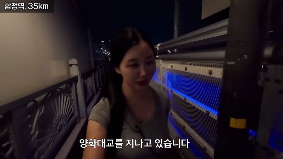 한여름 땡볕에 걸어서 2호선 완주한 유튜버