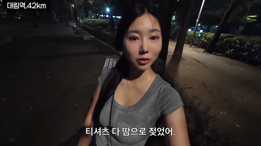 한여름 땡볕에 걸어서 2호선 완주한 유튜버