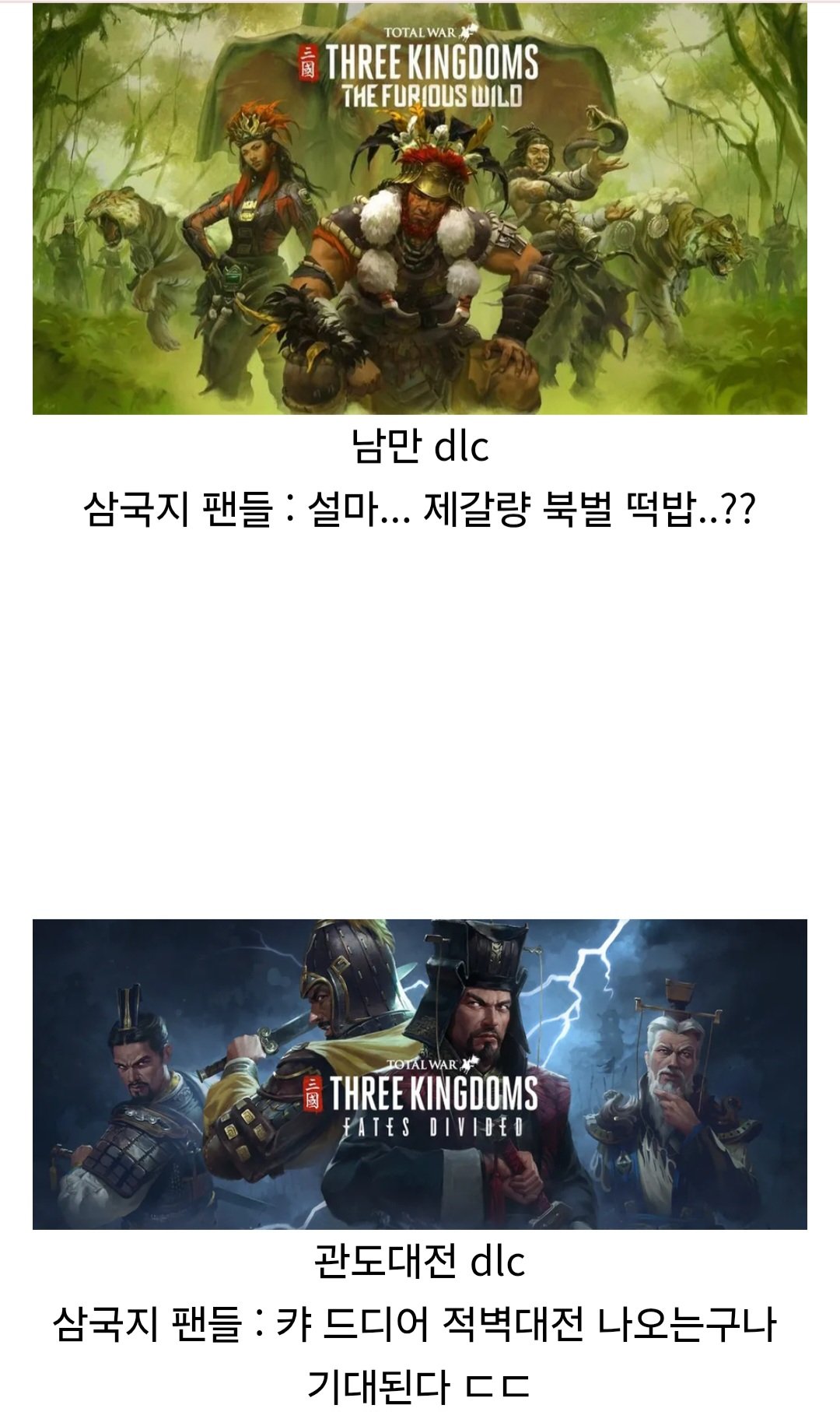 삼국지 토탈워 발매 당시 반응