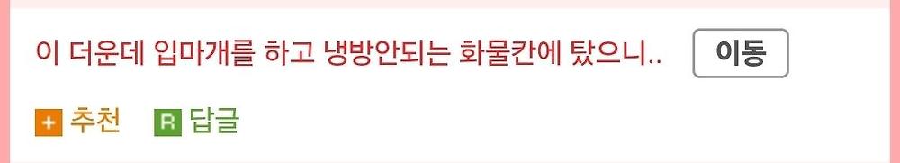 항공기 화물칸 반려동물 폐사