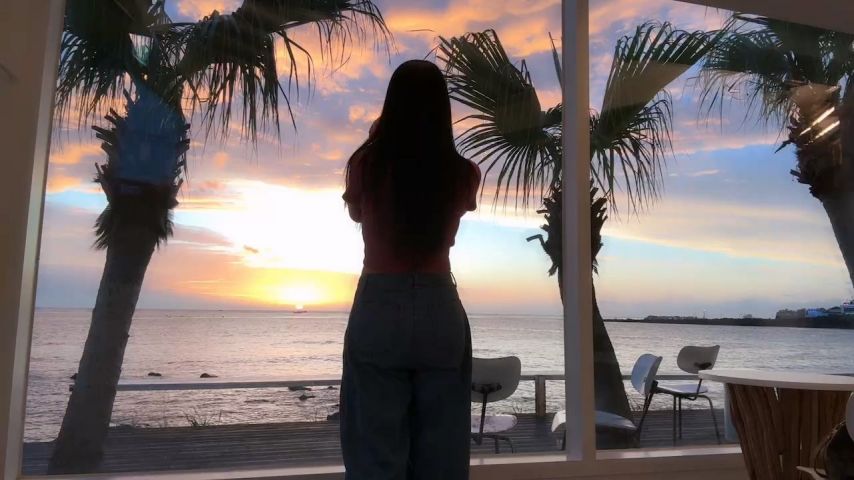 제주도 노을 보고 가라는 하리미