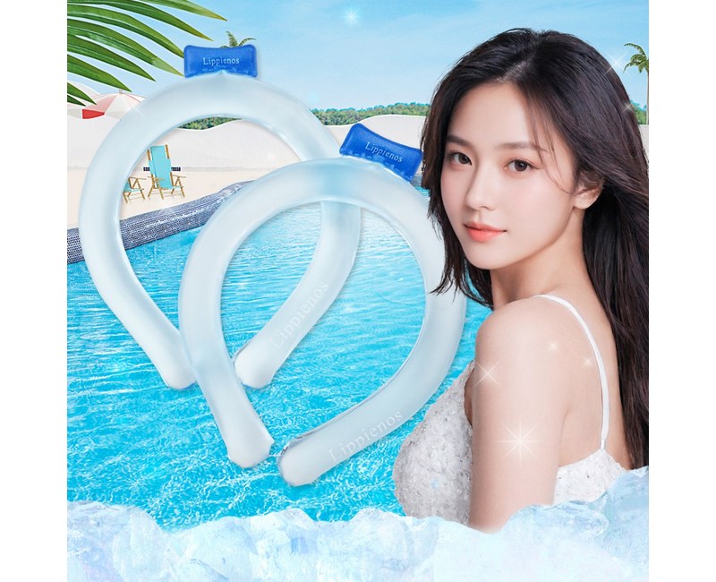 리피에노스 1+1 여름 넥쿨러 아이스 쿨스카프 넥밴드, 2개