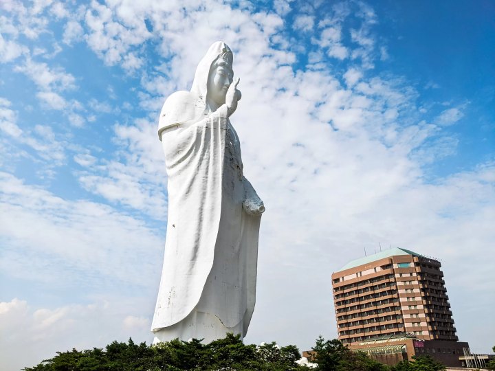 분위기 지리는 일본 초거대 불상
