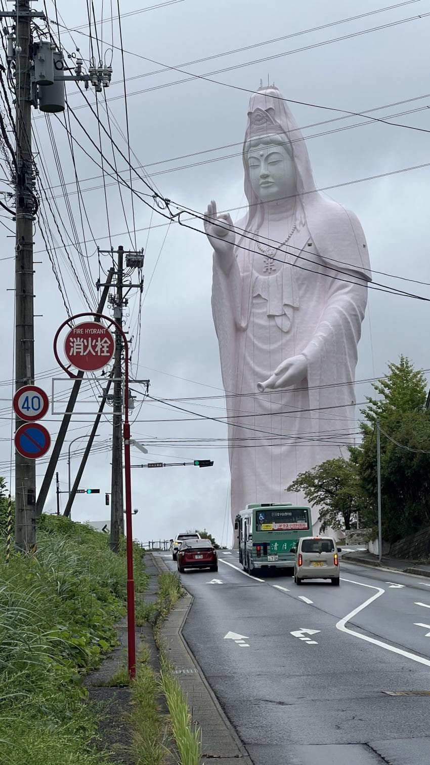 분위기 지리는 일본 초거대 불상