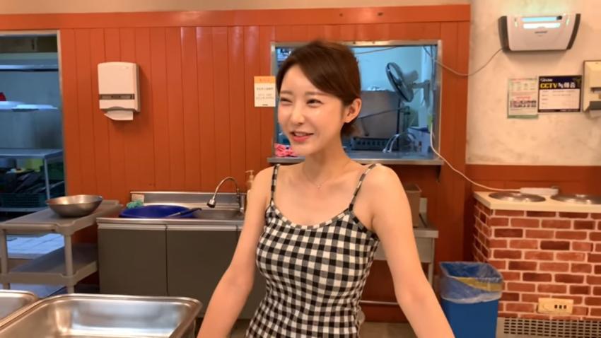 동탄신도시 건설업 형님들의 함바집 여신누나